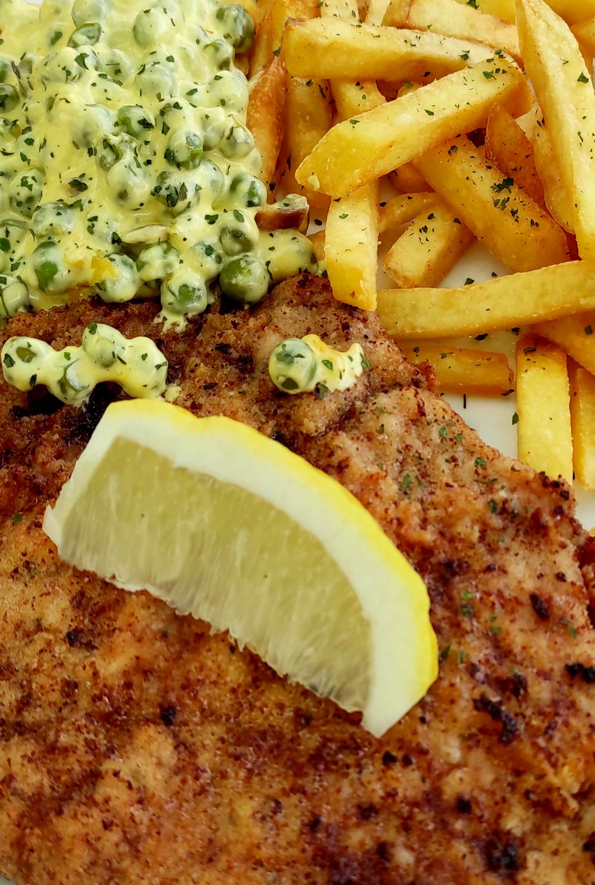 Speisekarte Pfannengerichte & Schnitzel